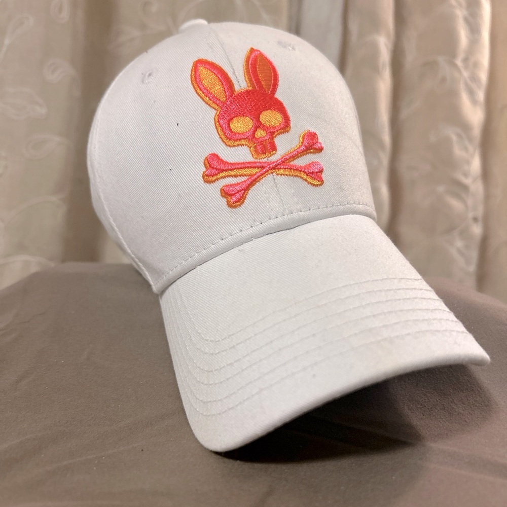 Psycho Bunny Hat with adjustable strap